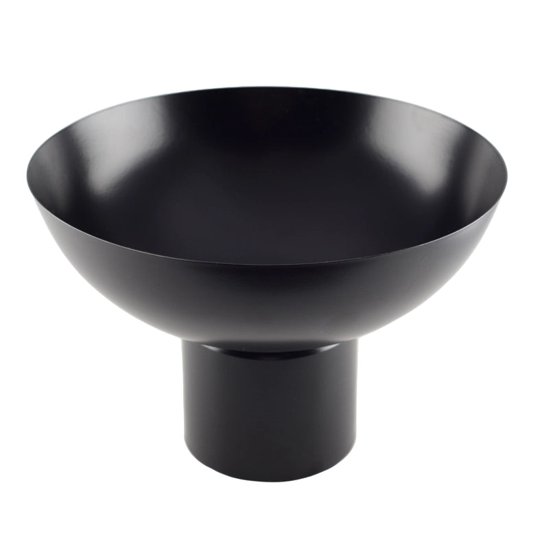 Cup On Foot Matt Black-Cup-AULICA-metal-Urbanheer