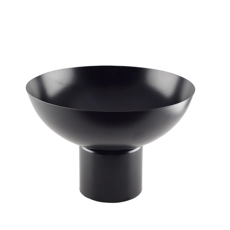 Cup On Foot Matt Black-Cup-AULICA-metal-Urbanheer