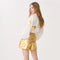 Cupid Linen Shirt - Off-White w/ Gold Hearts-Shirt-Lanhtropy-XS-Off-White with Gold Hearts-Urbanheer