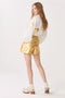 Cupid Linen Shirt - Off-White w/ Gold Hearts-Shirt-Lanhtropy-XS-Off-White with Gold Hearts-Urbanheer
