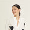 Cupid Linen Shirt - Off-White with Metallic Black Hearts-Shirt-Lanhtropy-S-Off-white w/Foil Dark Blue Hearts-Urbanheer