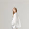Cupid Linen Shirt - Off-White with Silver Hearts-Shirt-Lanhtropy-XS-off-white with violet hearts-Urbanheer