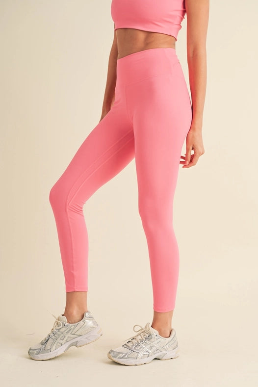 Cut Out Bra and Legging Set Pink-Set-Kimberly C-S-Pink-Urbanheer