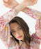 Cyrus Silk Puff Sleeve Blouse Pink