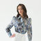 Cyrus Silk Puff Sleeve Blouse-Blouse-WE ARE KINDRED-AU 6 / US 2-ULTRAMARINE FLORAL-Urbanheer
