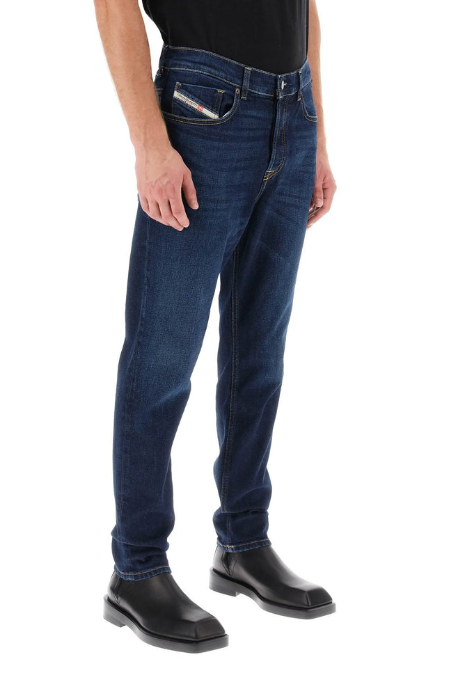 'D-Fining' Jeans With Tapered Leg-men > clothing > jeans > jeans-Diesel-32-Blu-Urbanheer