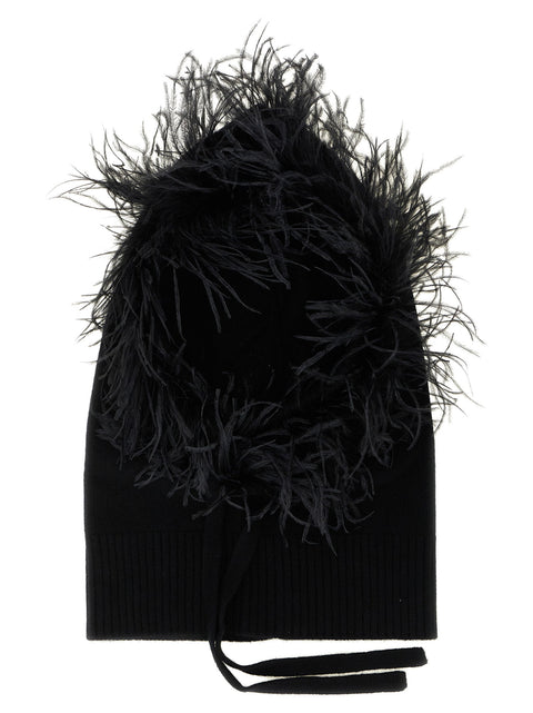 P.A.R.O.S.H. Balaclava With Feathers