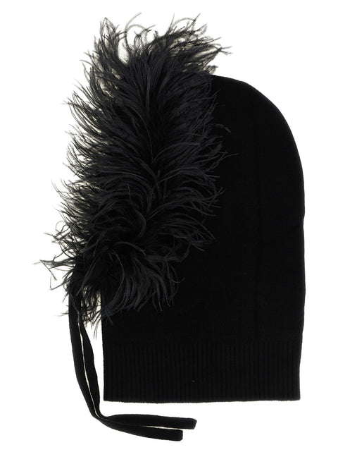 P.A.R.O.S.H. Balaclava With Feathers