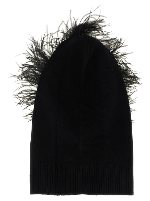 P.A.R.O.S.H. Balaclava With Feathers