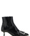 Ganni Buckle Ankle Boots