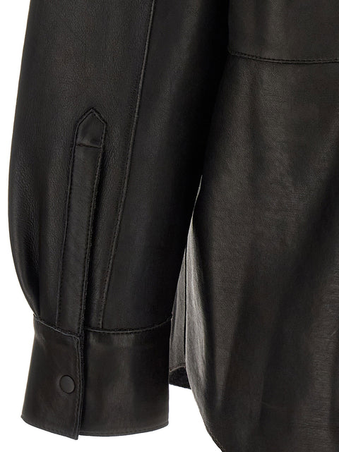 P.A.R.O.S.H. Leather Shirt