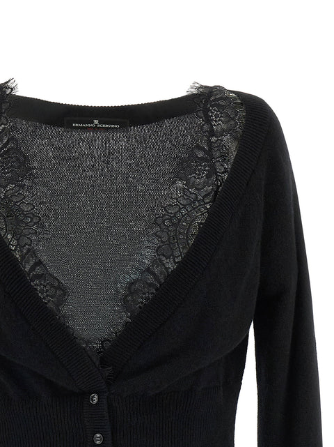 Ermanno Scervino Lace Cardigan