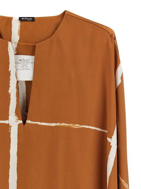 Kiton Caftan Blouse