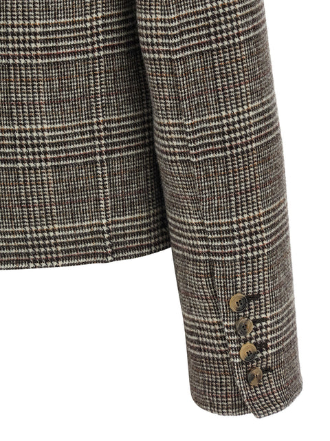 Ermanno Scervino Blazer Cropped Check