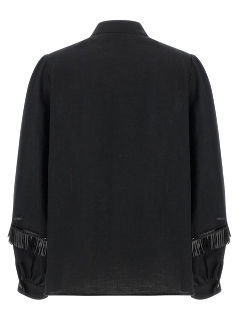 Kiton Fringed Shirt