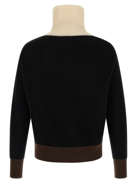 Kiton Color-block Sweater