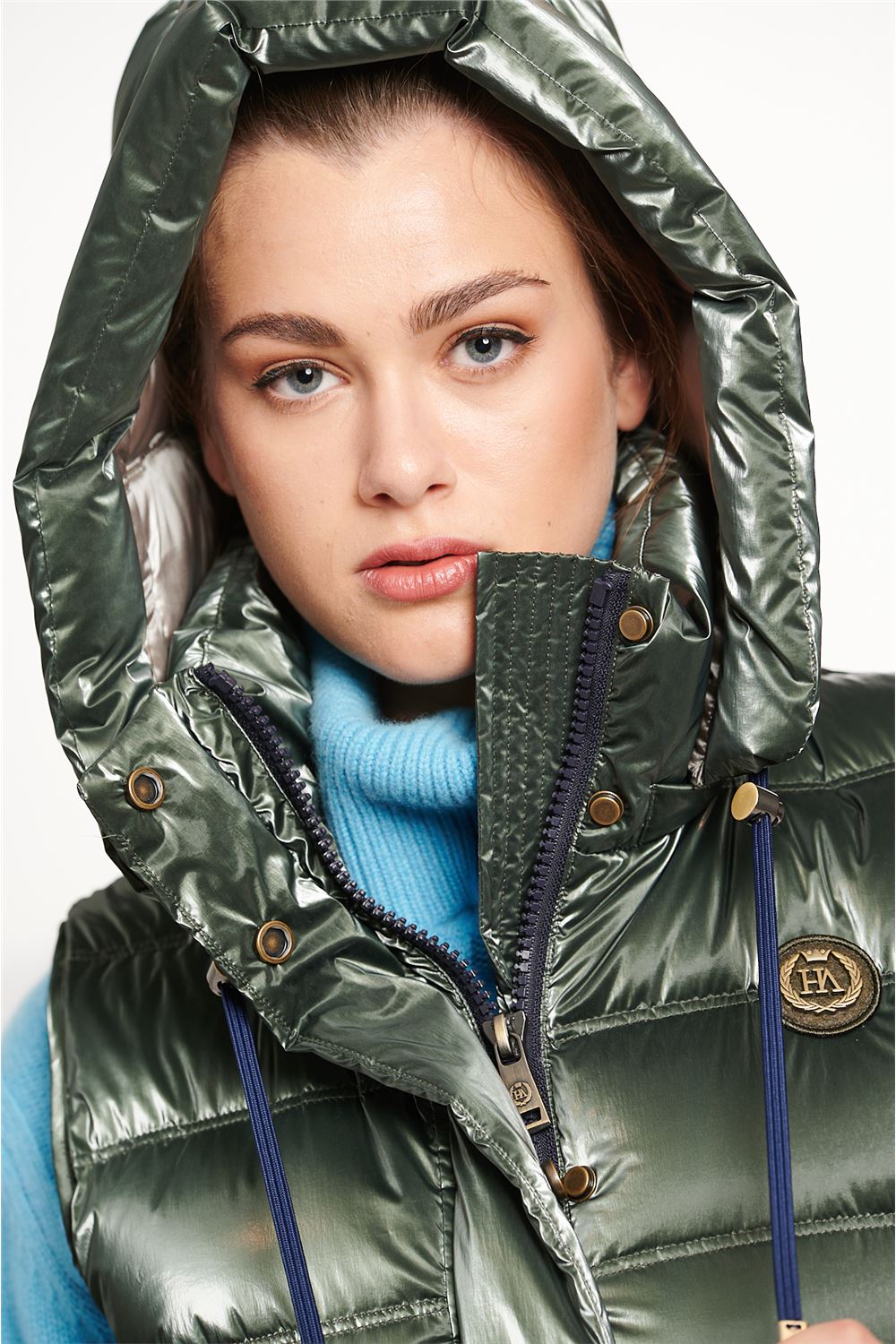 DAKOTA WOMAN LONG VEST KAKI-Vest-Henry Arroway-XS-KAKI-Urbanheer