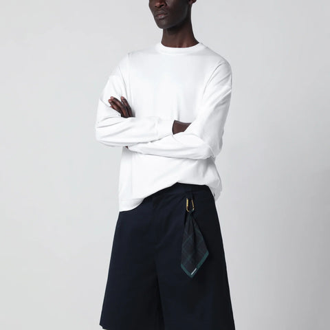 DARKPARK White Troy Double-Sleeve T-Shirt