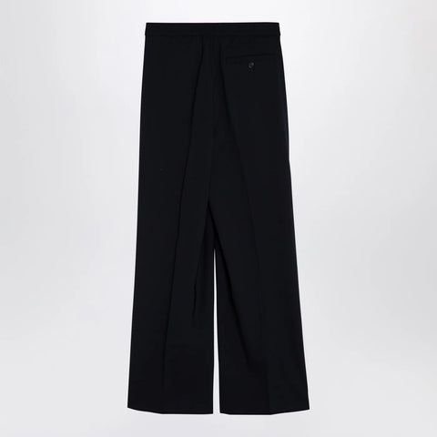 DEPARTMENT 5 Navy blue wool-blend trousers