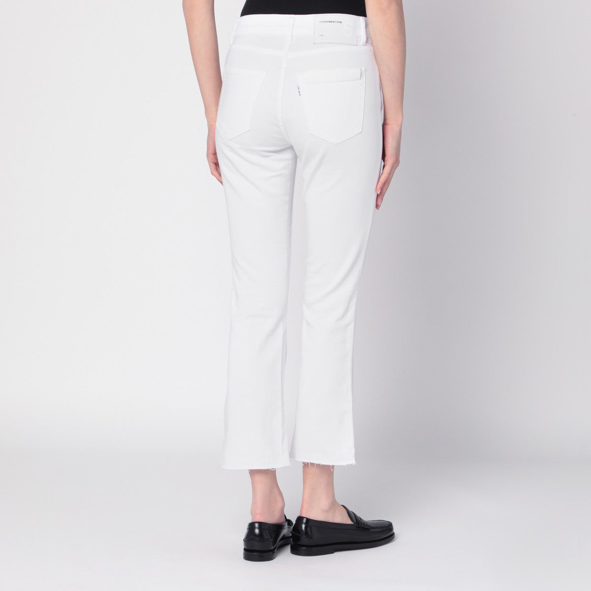 DEPARTMENT 5 White Clar bootcut jeans