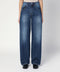 DEPARTMENT 5 Wide-leg Pop blue jeans with washed effect