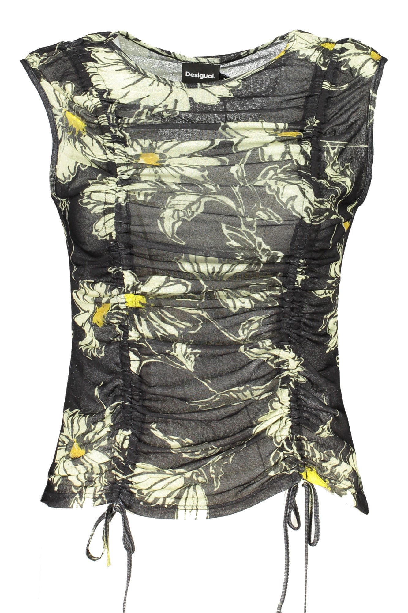 Desigual Black Women'S Tank Top-Camicie-DESIGUAL-BLACK-S-Urbanheer
