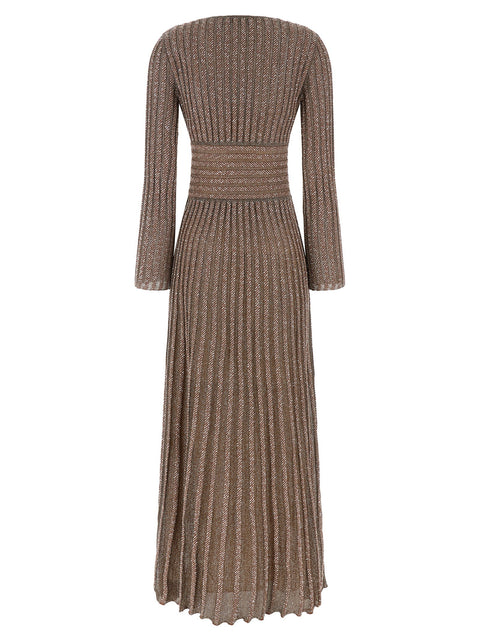 Missoni Knitted Metallic Dress