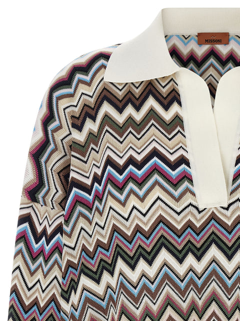 Missoni Zigzag Polo Shirt