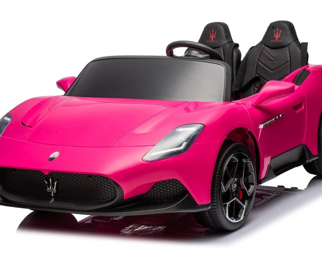 24V 4x4 Maserati MC20 2 Seater Ride on Car for Kids-Toys - Kids-Freddo Toys-Pink-Urbanheer
