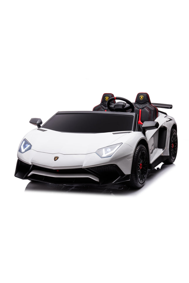 24V Lamborghini Aventador 2 Seater Ride on Car for Kids: Advanced Brushless Motor & Differential for High-Octane Fun