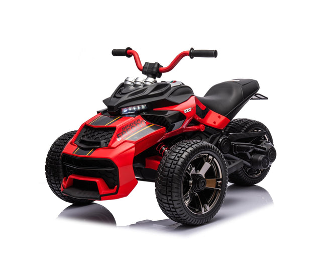 24V Freddo Spider 2 Seater Ride-on 3 Wheel Motorcycle-Toys - Kids-Freddo Toys-Red-Urbanheer