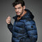 Men Short down jacket DWAYNE NAVY-Jacket-Henry Arroway-S-NAVY-Urbanheer