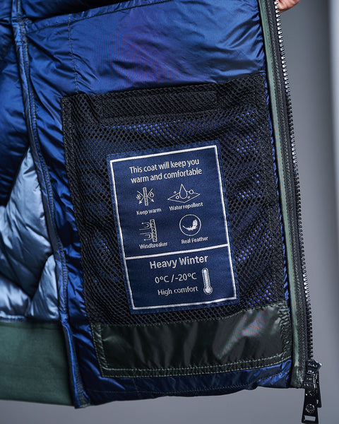 DWAYNE short down jacket