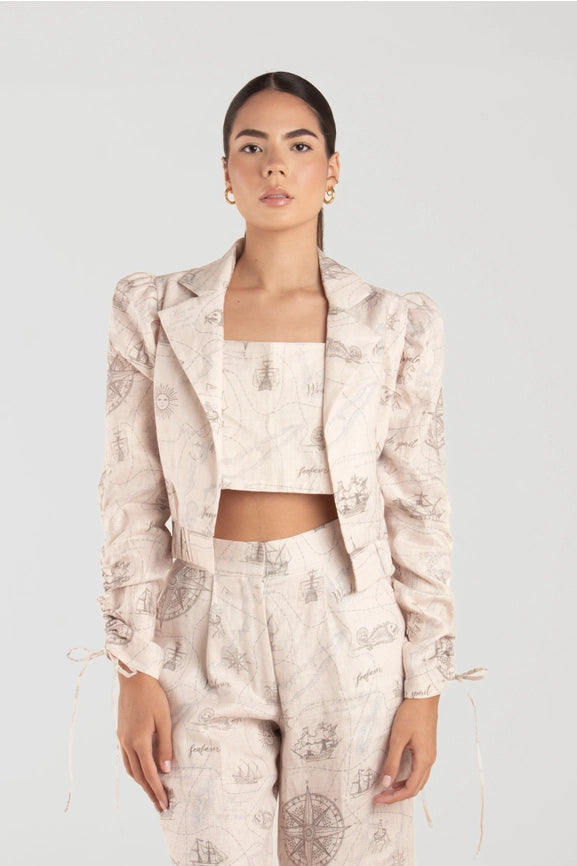 Dakota Linen Jacket-Jacket-Ashley Stambouli-XS-Urbanheer