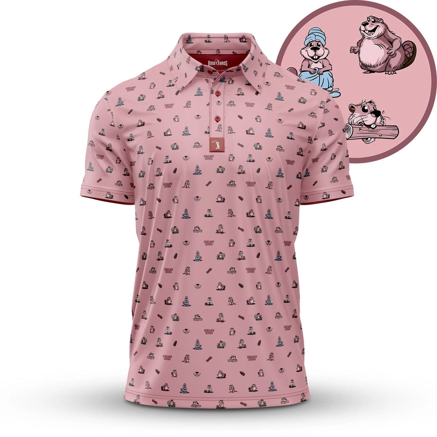 Dam Beavers - Polo-Polo-Bogey Bros Golf Co-S-Urbanheer