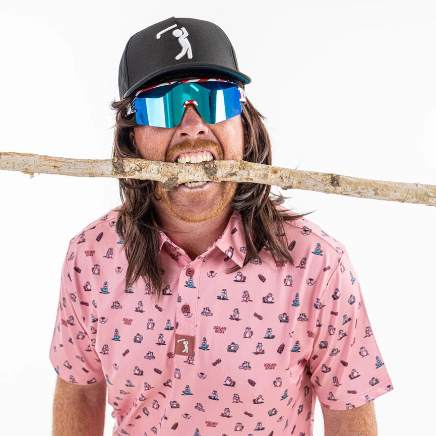 Dam Beavers - Polo-Polo-Bogey Bros Golf Co-S-Urbanheer