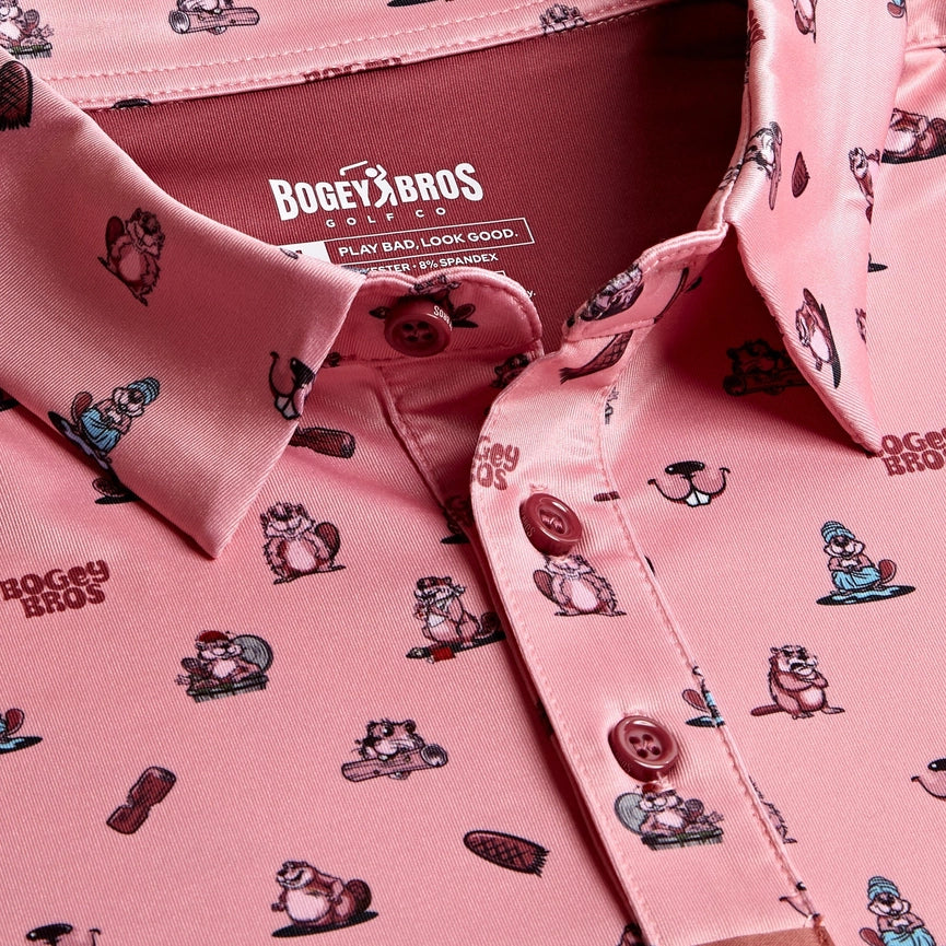 Dam Beavers - Polo-Polo-Bogey Bros Golf Co-S-Urbanheer