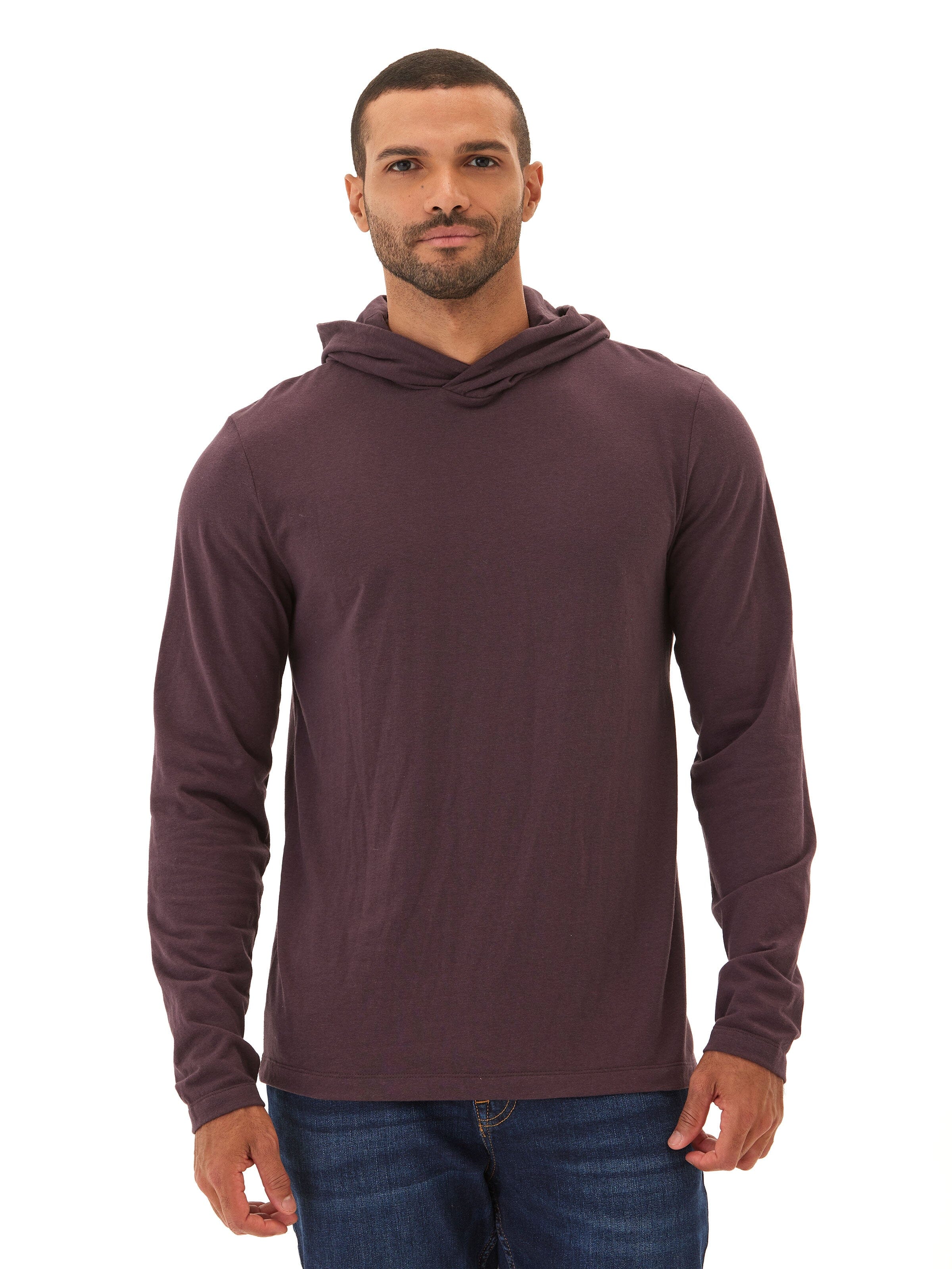 Dane Triblend Long Sleeve T-Shirt Hoodie