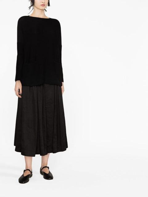 Daniela Gregis Cotton boat-neck sweater