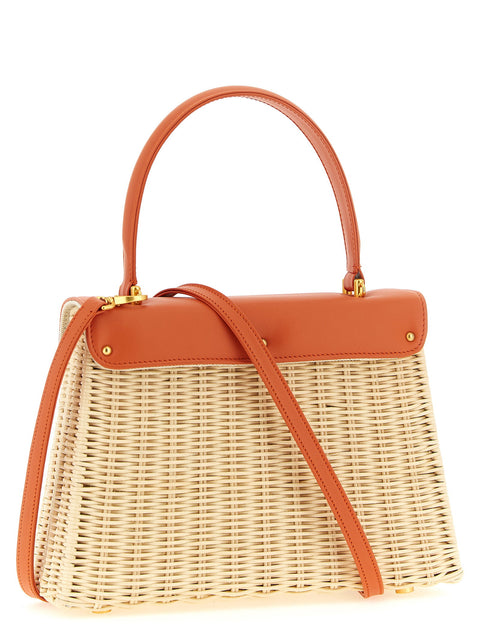 Daniele Amato Queen Rattan Handbag
