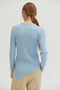 Danielle Rib Knit Asymmetric Hem Top Light Blue-Top-Crescent-XS-Light Blue-Urbanheer