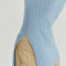 Danielle Rib Knit Asymmetric Hem Top Light Blue-Top-Crescent-XS-Light Blue-Urbanheer