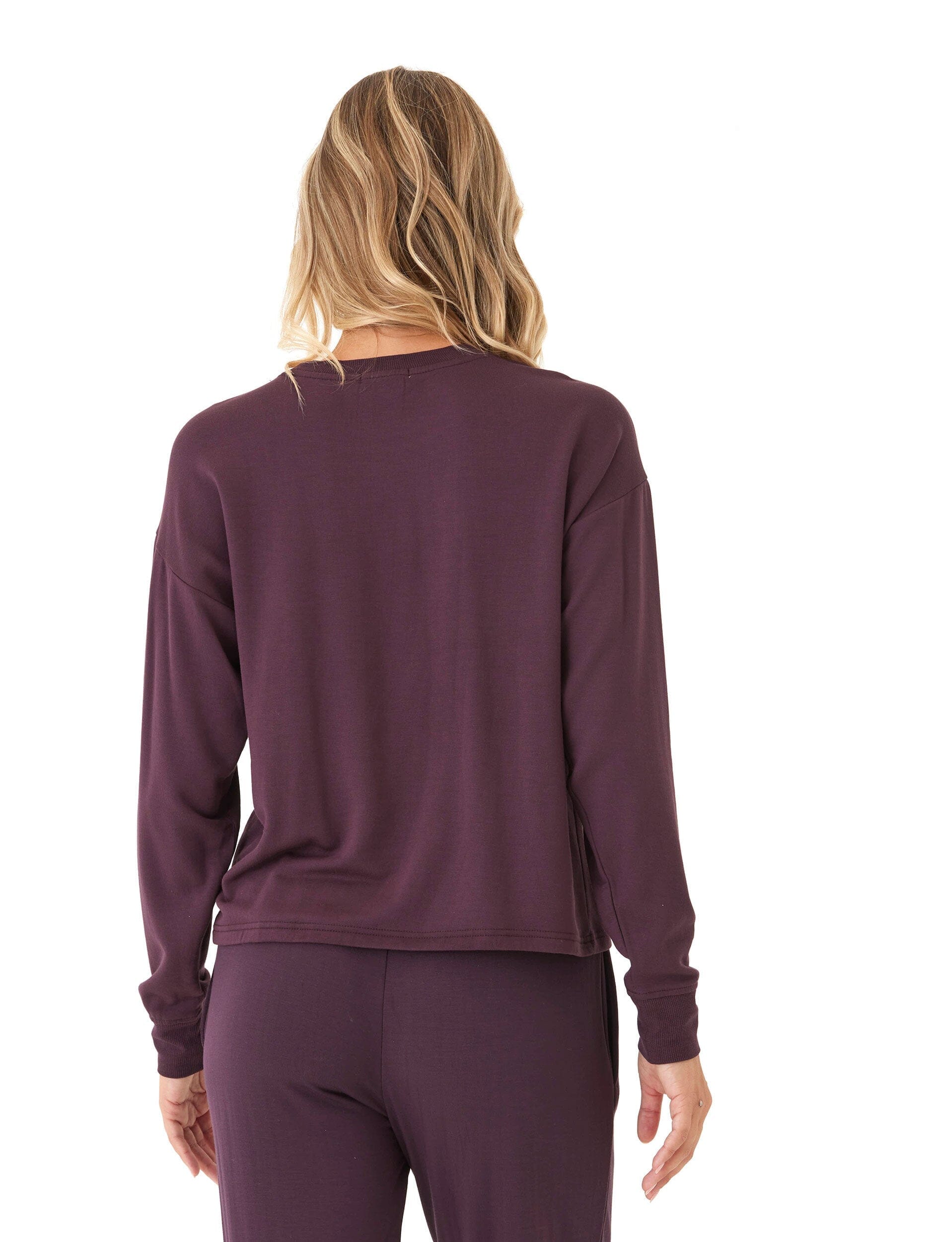 Darby Feather Fleece Panel Pullover