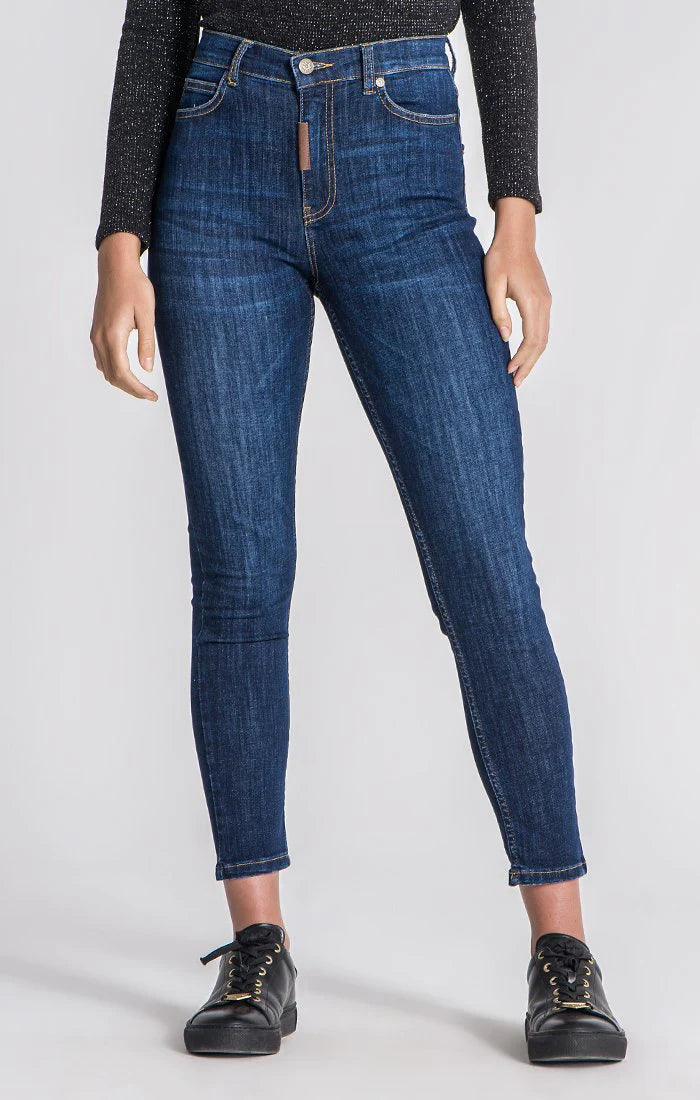 Dark Blue Core Skinny Jeans-Gianni Kavanagh-XS-Urbanheer