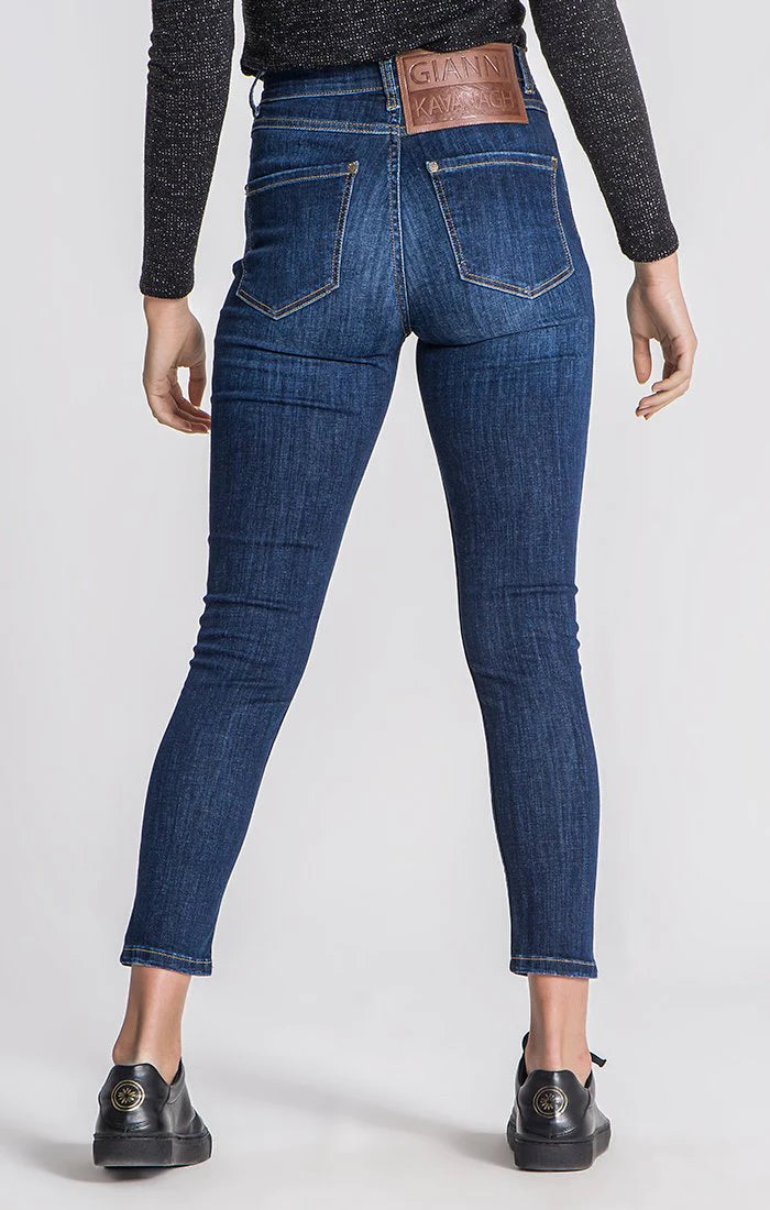 Dark Blue Core Skinny Jeans-Gianni Kavanagh-XS-Urbanheer