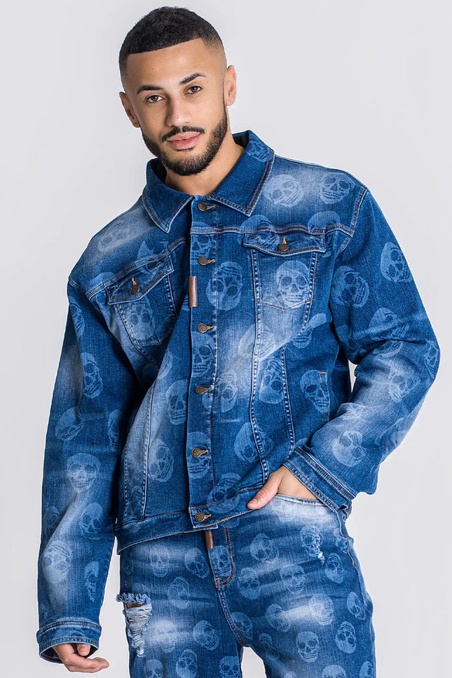 Dark Blue Anarchy Jacket-Clothing - Men-Gianni Kavanagh-Denim-XS-Urbanheer