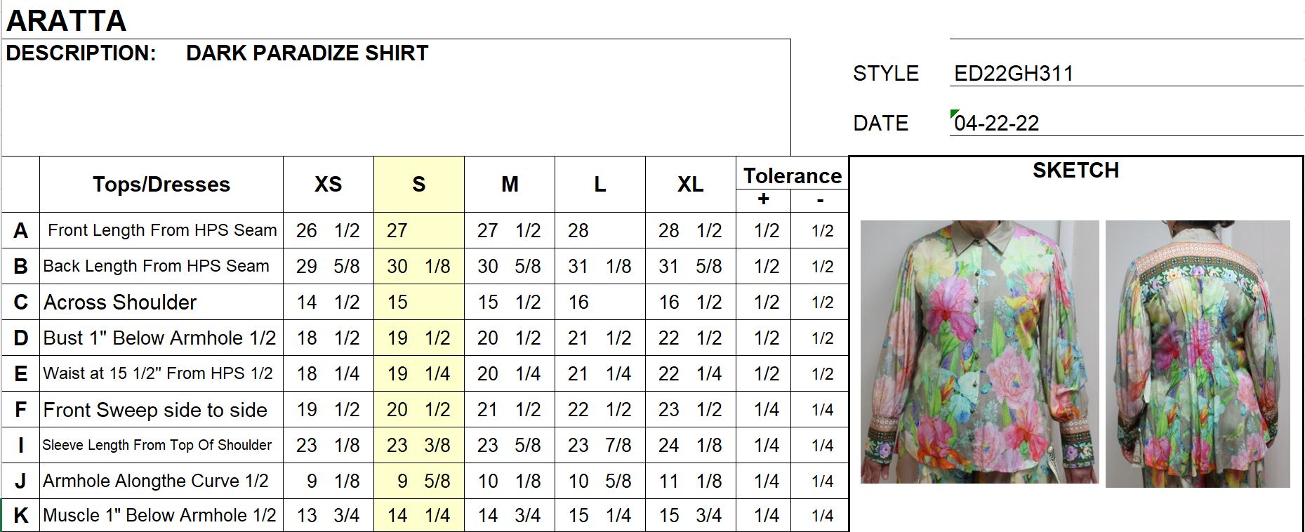Dark Paradise Shirt-Shirt-Aratta-XS-Urbanheer