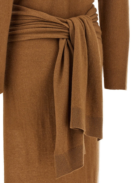 Darkpark Long Gia Sweater Knotted At The Waist