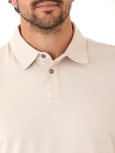 Darryn Luxe Jersey 2 Button Polo