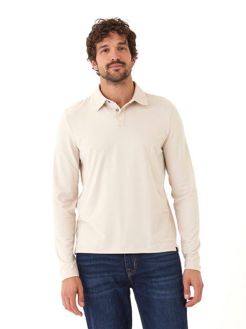 Darryn Luxe Jersey 2 Button Polo